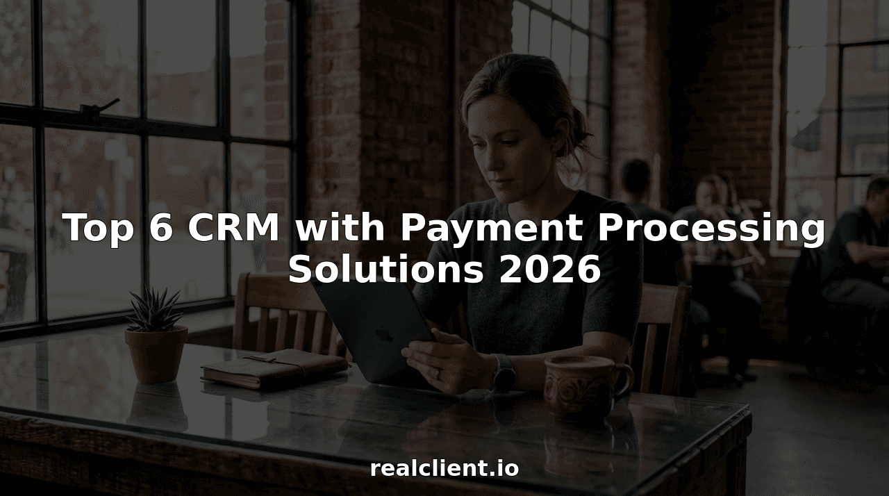 Top 6 CRM with Payment Processing Solutions 2026