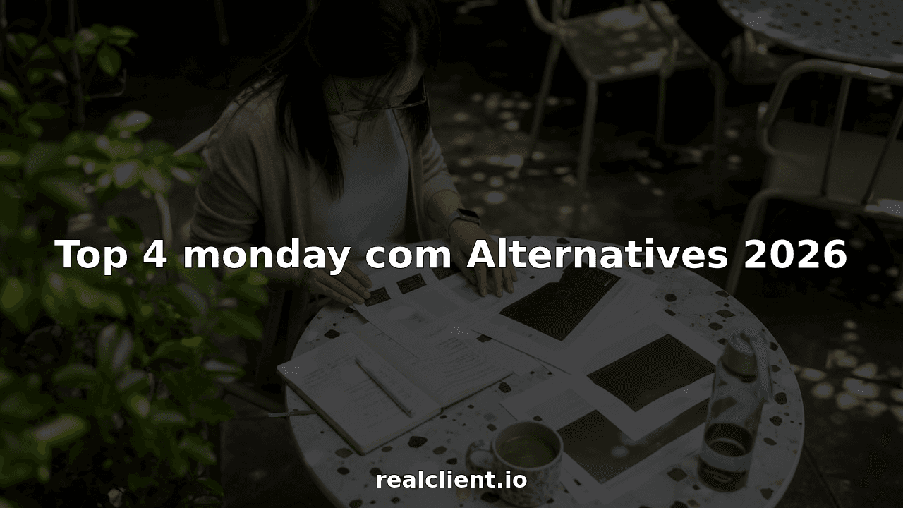 Top 4 monday com Alternatives 2026