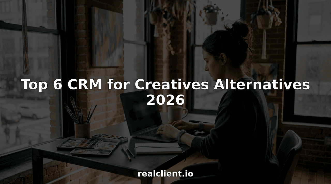Top 6 CRM for Creatives Alternatives 2026