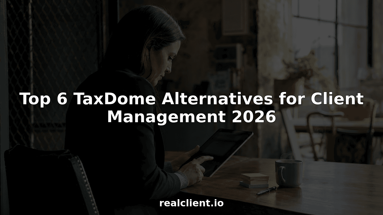 Top 6 TaxDome Alternatives for Client Management 2026